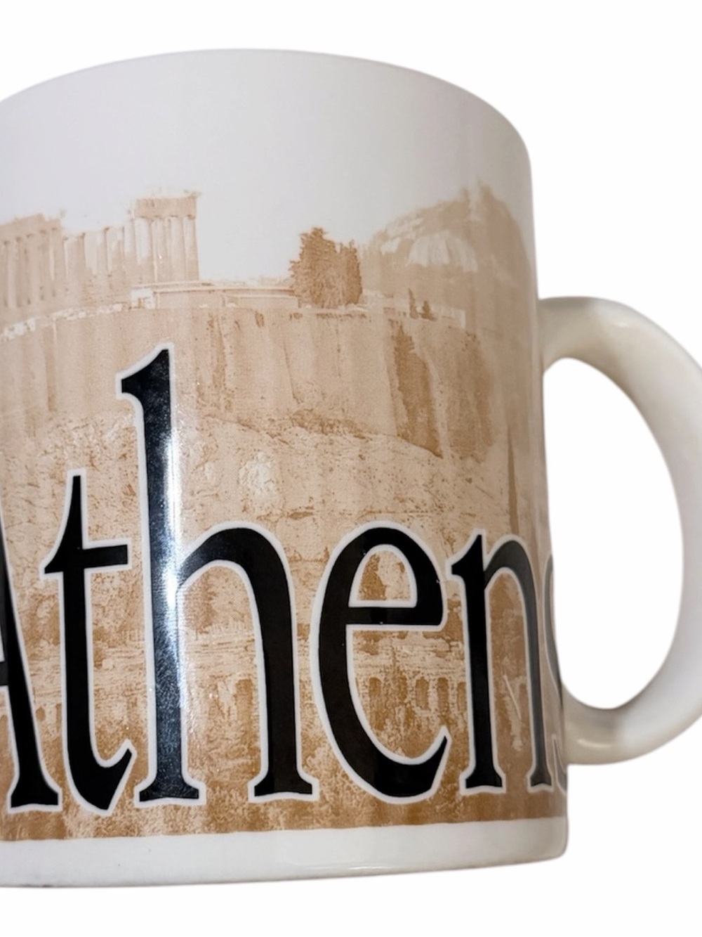 Starbucks 2002 City Mug Collector Series Athens Scenic Mug